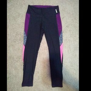 Reebok Color Block Spandex Leggings, M